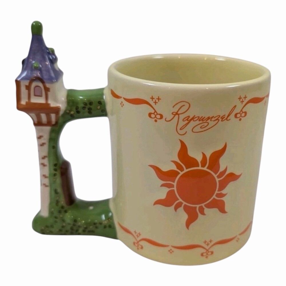 Disney Parks Tangled Rapunzel Luminaria Coffee Tea Mug Cup 12oz New